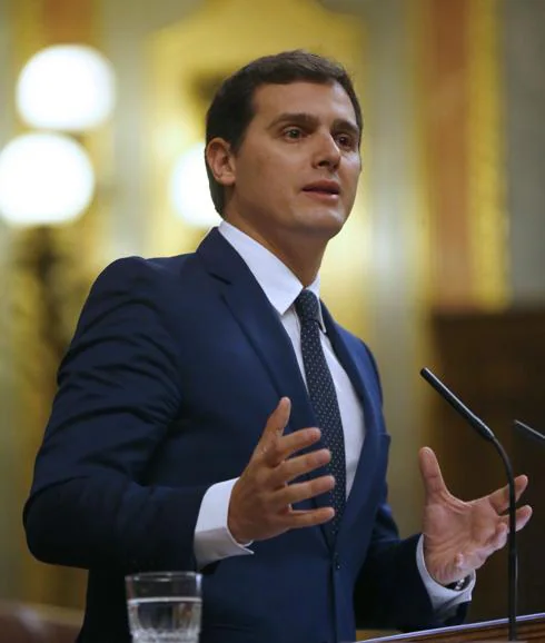 Albert Rivera, líder de Ciudadanos. 