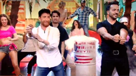 Luis Fonsi baila 'Despacito' con Pablo Motos