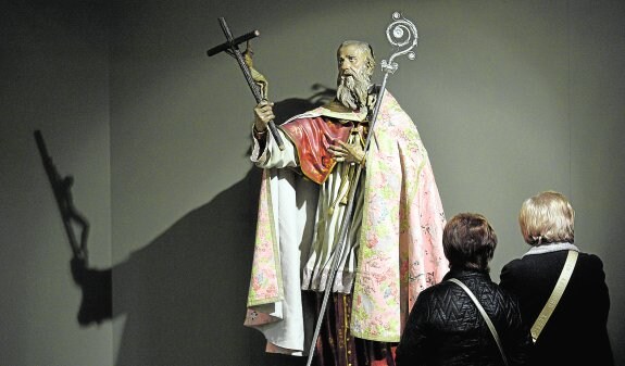 San Eloy, imagen para vestir de Francisco Salzillo para la iglesia de San Bartolomé (Murcia).
