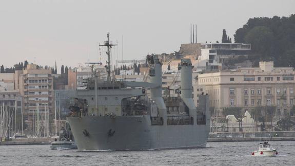 'El Camino Español', en una de sus salidas desde Cartagena.