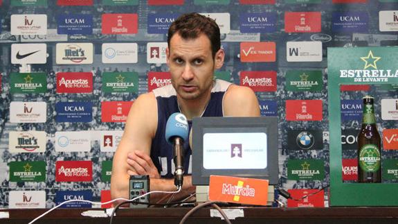 Pedro Llompart durante la rueda de prensa.