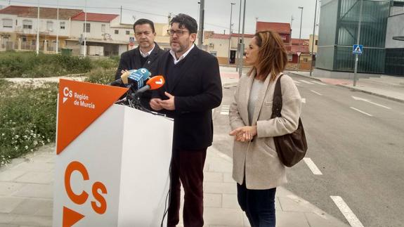 Miguel Sánchez durante la rueda de prensa.