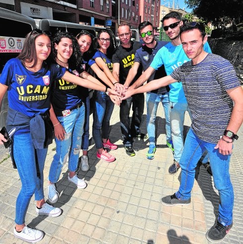 Alicia Vázquez, Melisa Sánchez, Irene Vázquez, Amanda Cano, Daniel López, Manuel Bermúdez, Iván López y José Carlos Gálvez.