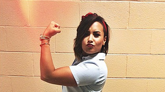 Demi Lovato.
