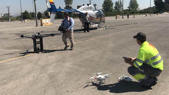 Presentación de los nuevos drones para el control del mosquito tigre. 