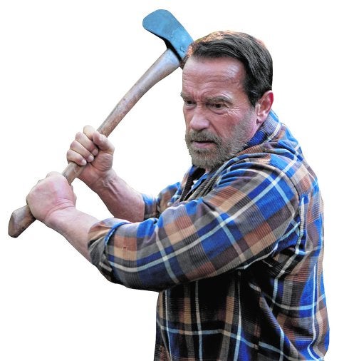 Arnold Schwarzenegger, en una escena de la película 'Una historia de venganza'.