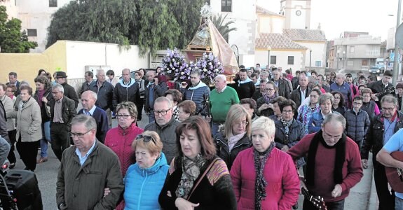 Primer Rosario de la Aurora de la Virgen de las Huertas