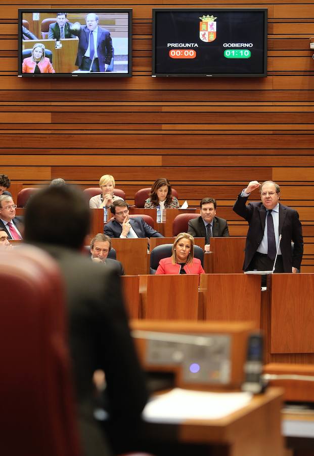 Pleno en las Cortes de Castilla y León