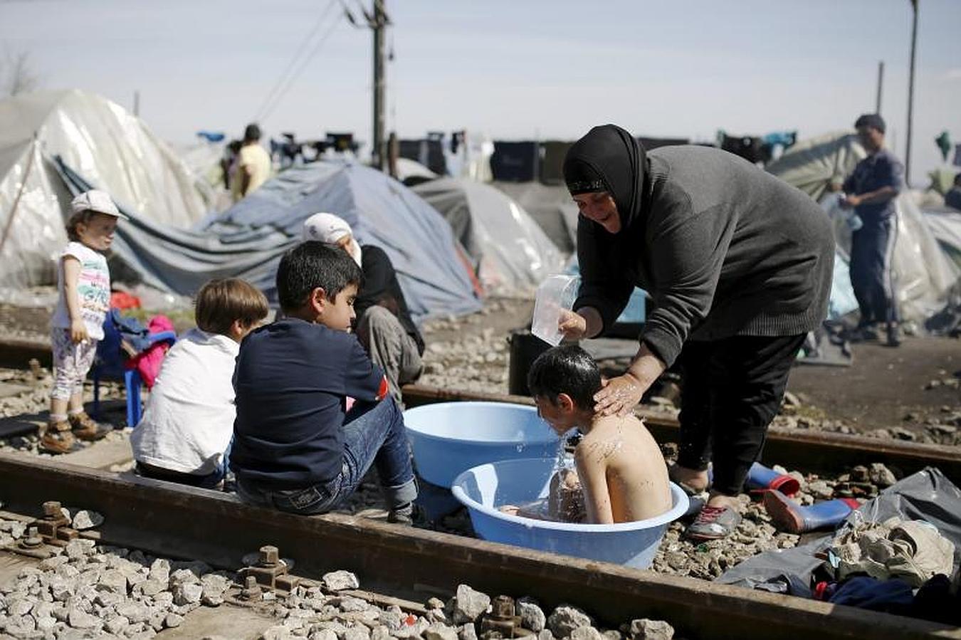 El drama de los refugiados se ceba con los niños