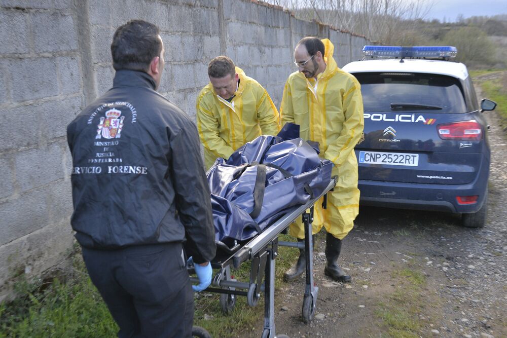 Hallan un cadáver en Cortiguera