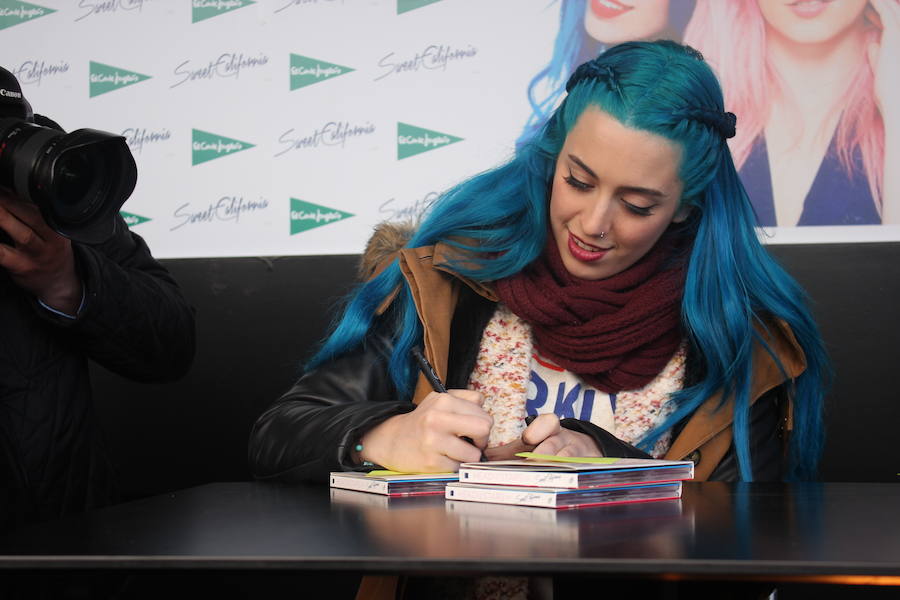 Firma de discos de Sweet California