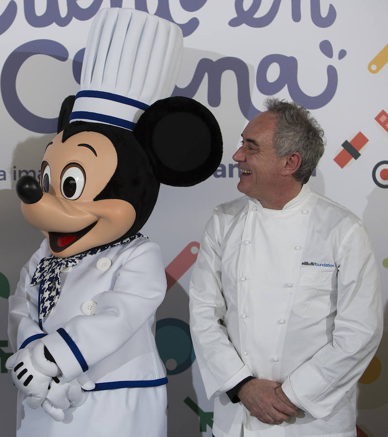 Ferran Adriá cocina para toda la familia