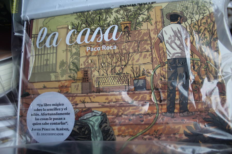 Día del Libro pasado por agua