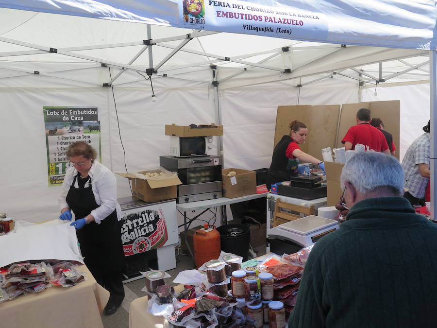 La Feria del Chorizo de La Bañeza espera a 10.000 visitantes