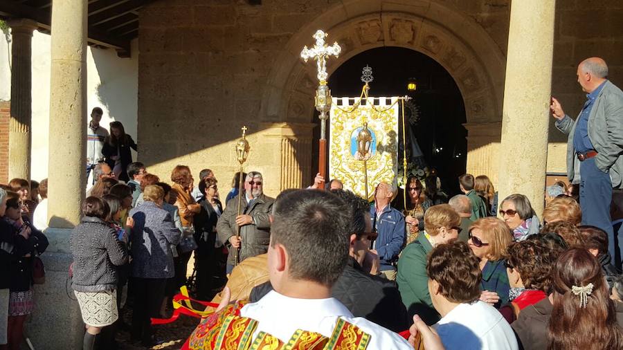 El voto con la Virgen Arrabal