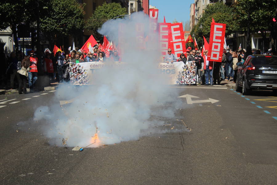 La manifestación del 1 de mayo saca a la calle a cerca de 2.000 persona