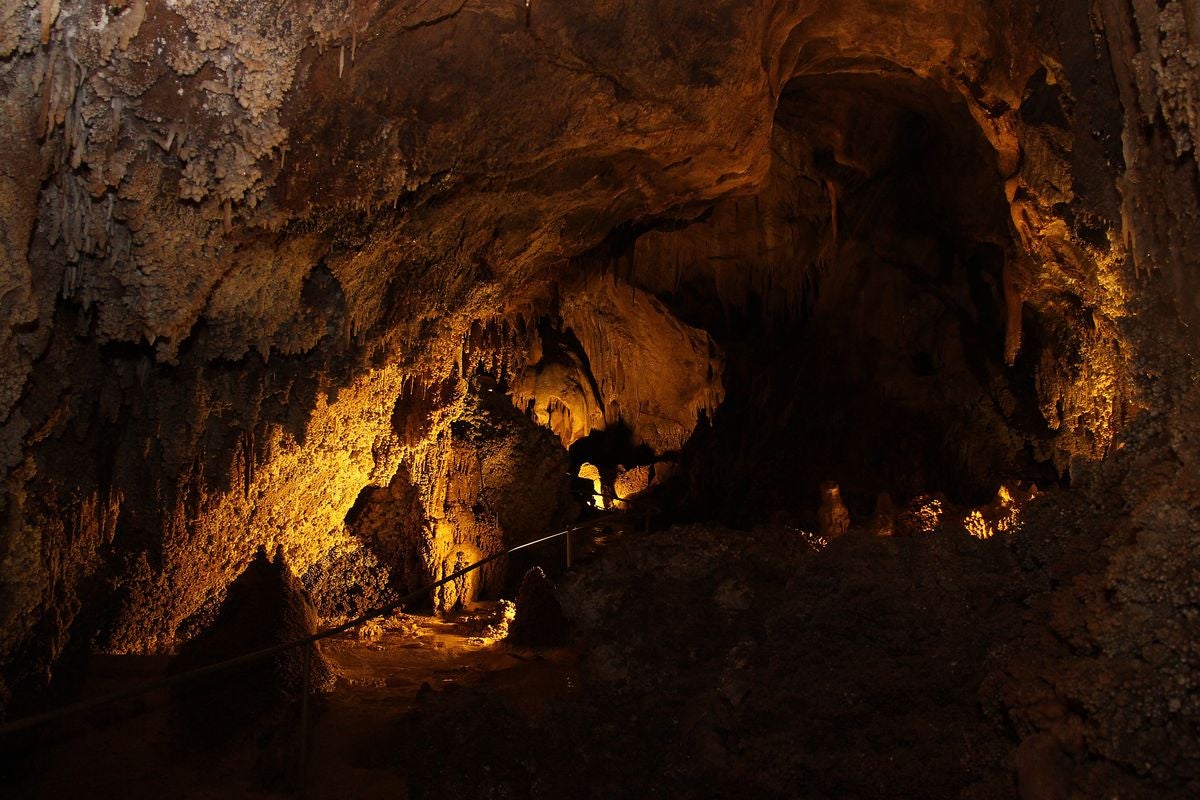 Una cueva mágica