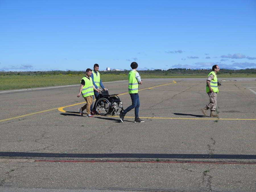 Un bautismo de vuelo muy especial