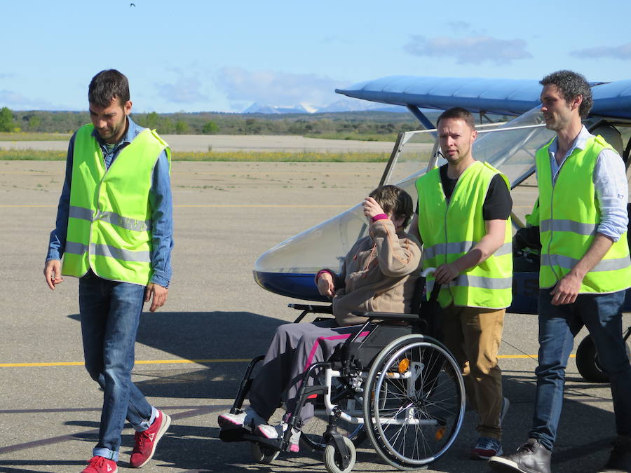 Un bautismo de vuelo muy especial