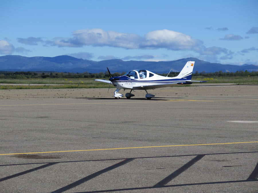 Un bautismo de vuelo muy especial