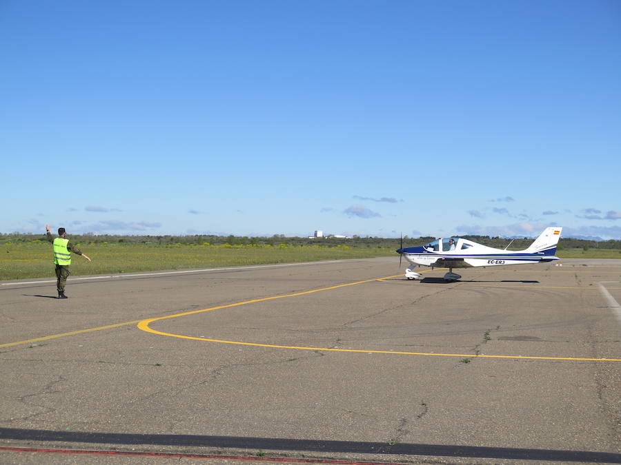 Un bautismo de vuelo muy especial