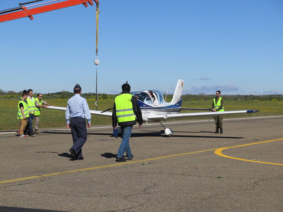 Un bautismo de vuelo muy especial
