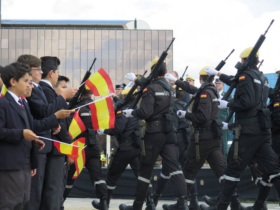 Homenaje en rojigualda