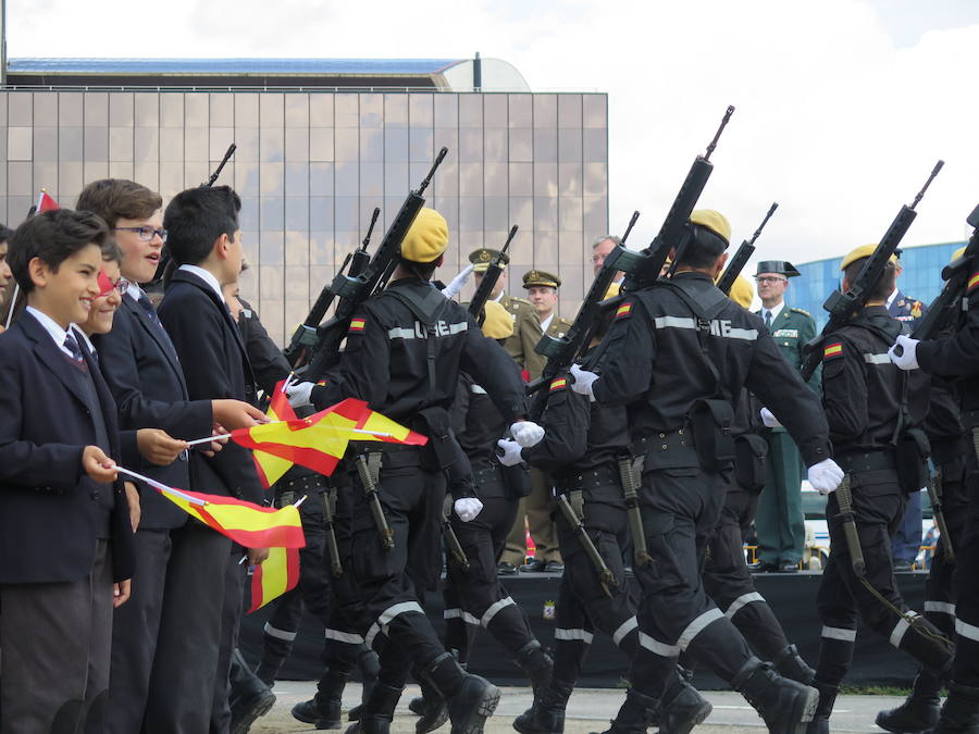 Homenaje en rojigualda