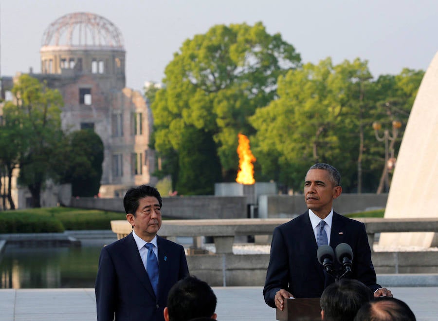 Histórica visita de Obama a Hiroshima