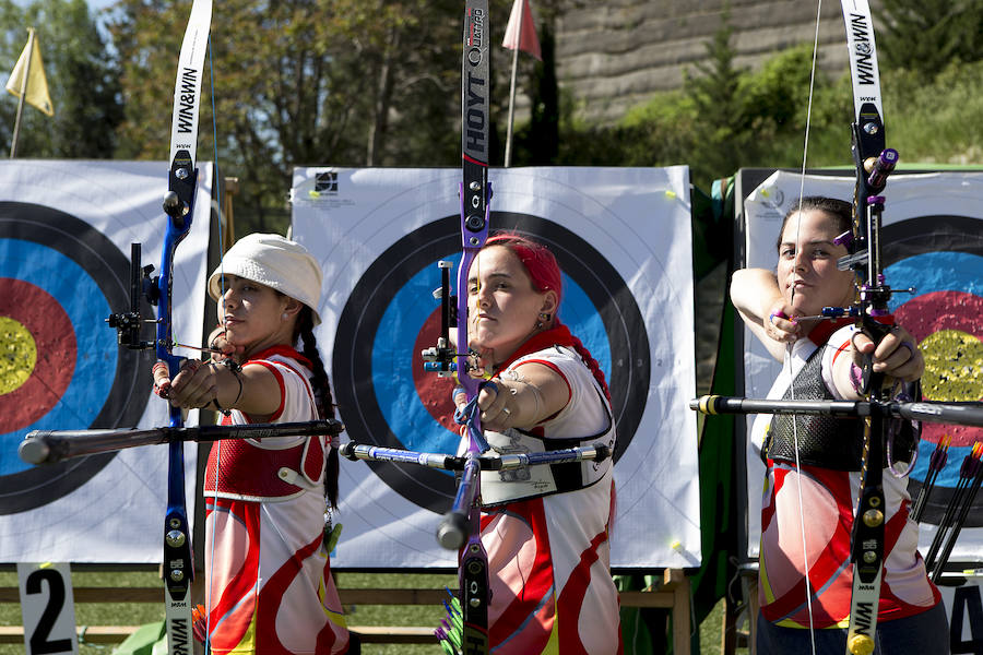 El equipo femenino español de arco recurvo se prepara para Río 2016