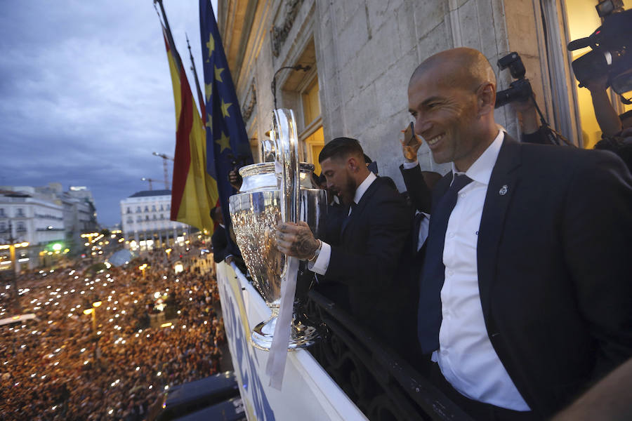 Las mejores imágenes de la celebración madridista