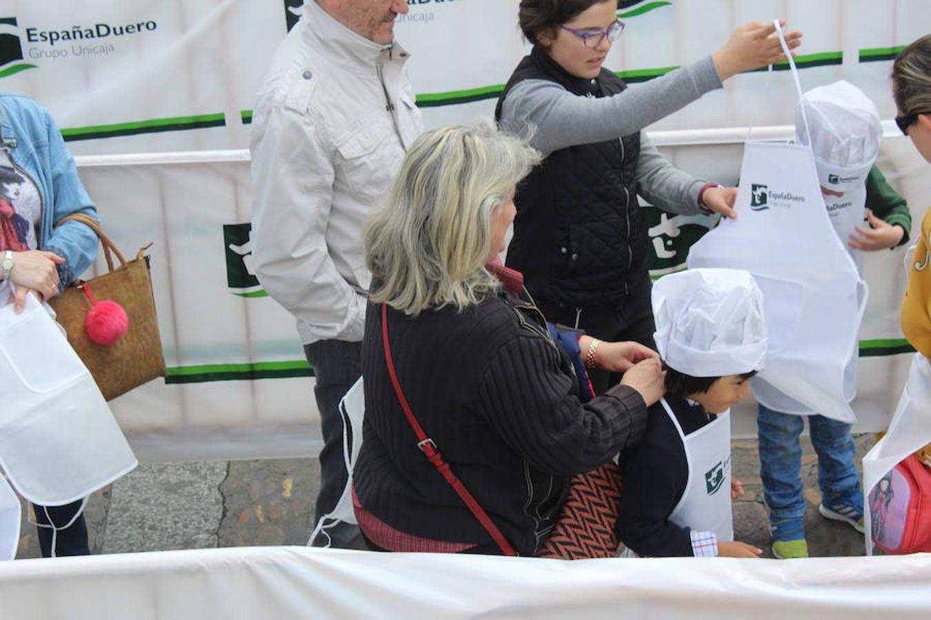 Cocinando en familia