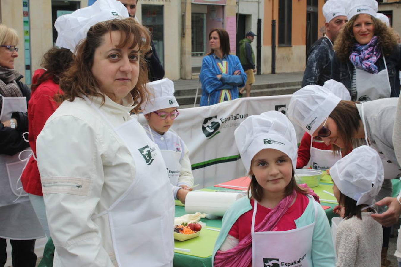 Cocinando en familia