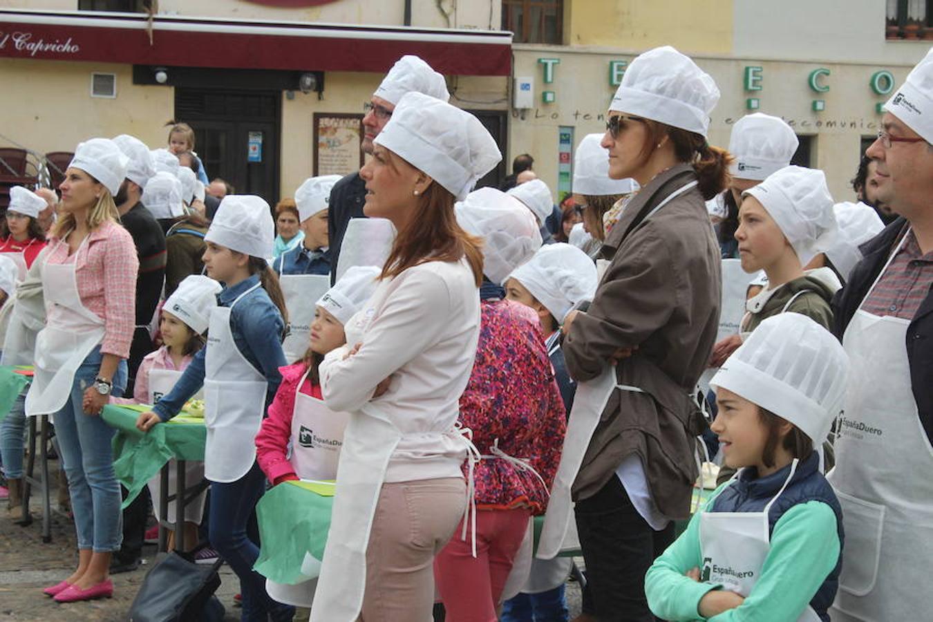 Cocinando en familia