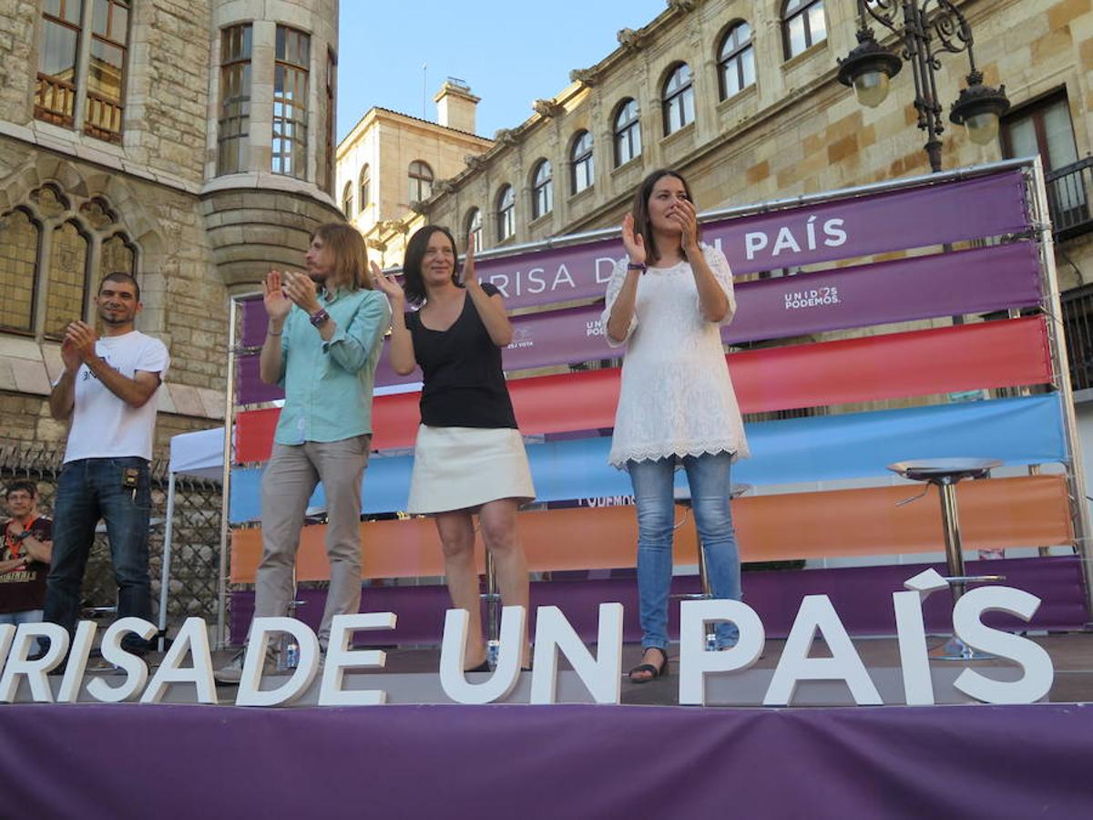 Unidos Podemos saca músculo en Botines