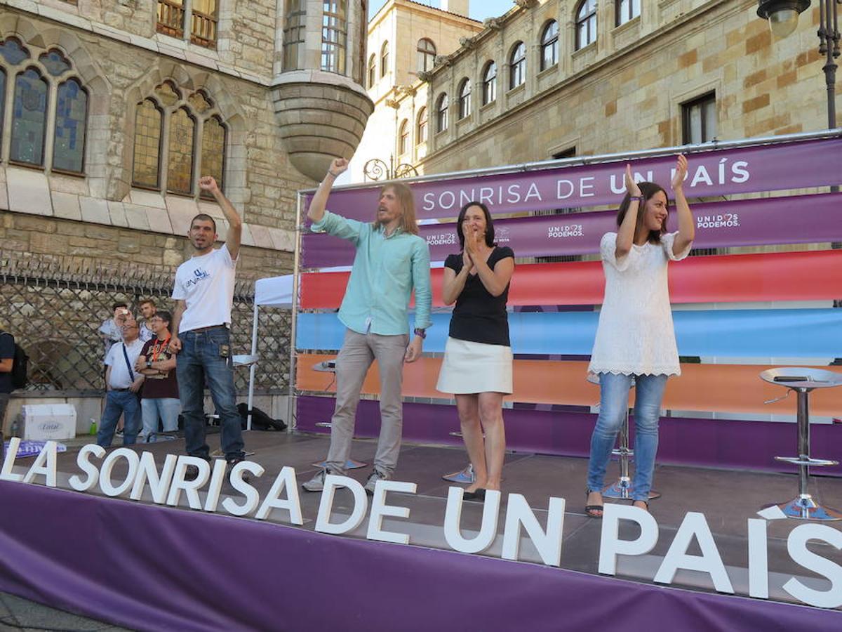 Unidos Podemos saca músculo en Botines