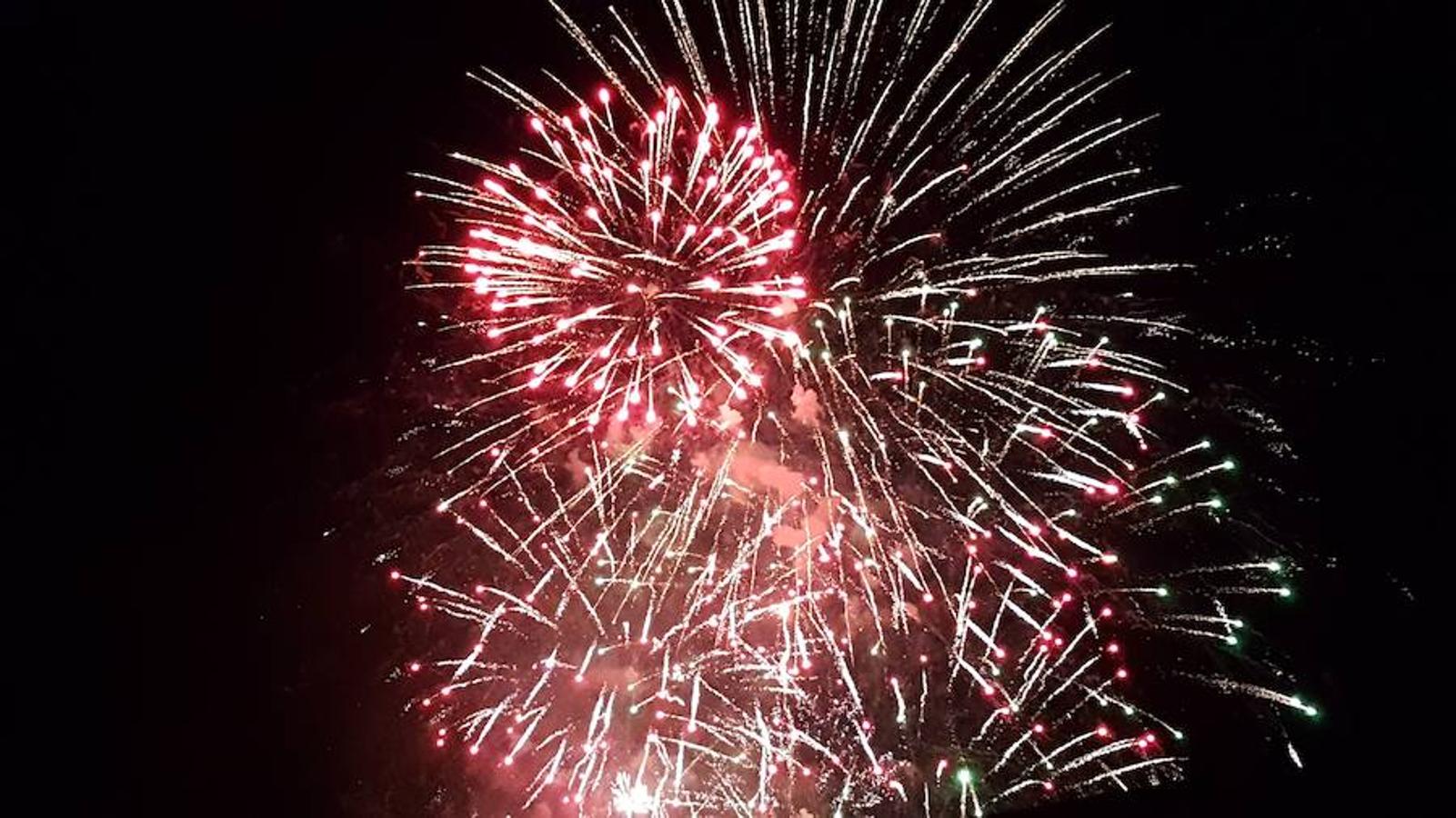 Espectáculo de fuegos artificiales