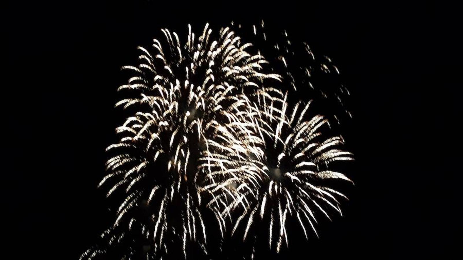 Espectáculo de fuegos artificiales