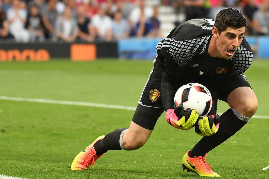 Las mejores imágenes del Hungría-Bélgica