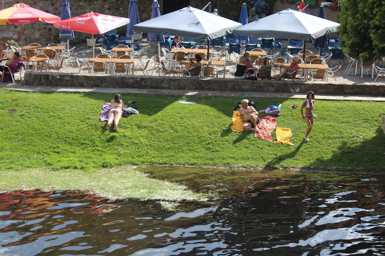Molinaseca, la playa sin arena