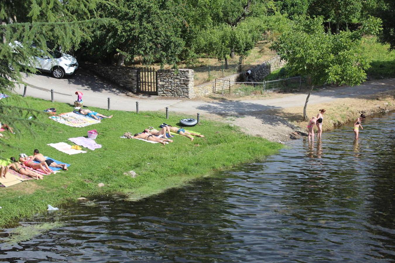 Molinaseca, la playa sin arena