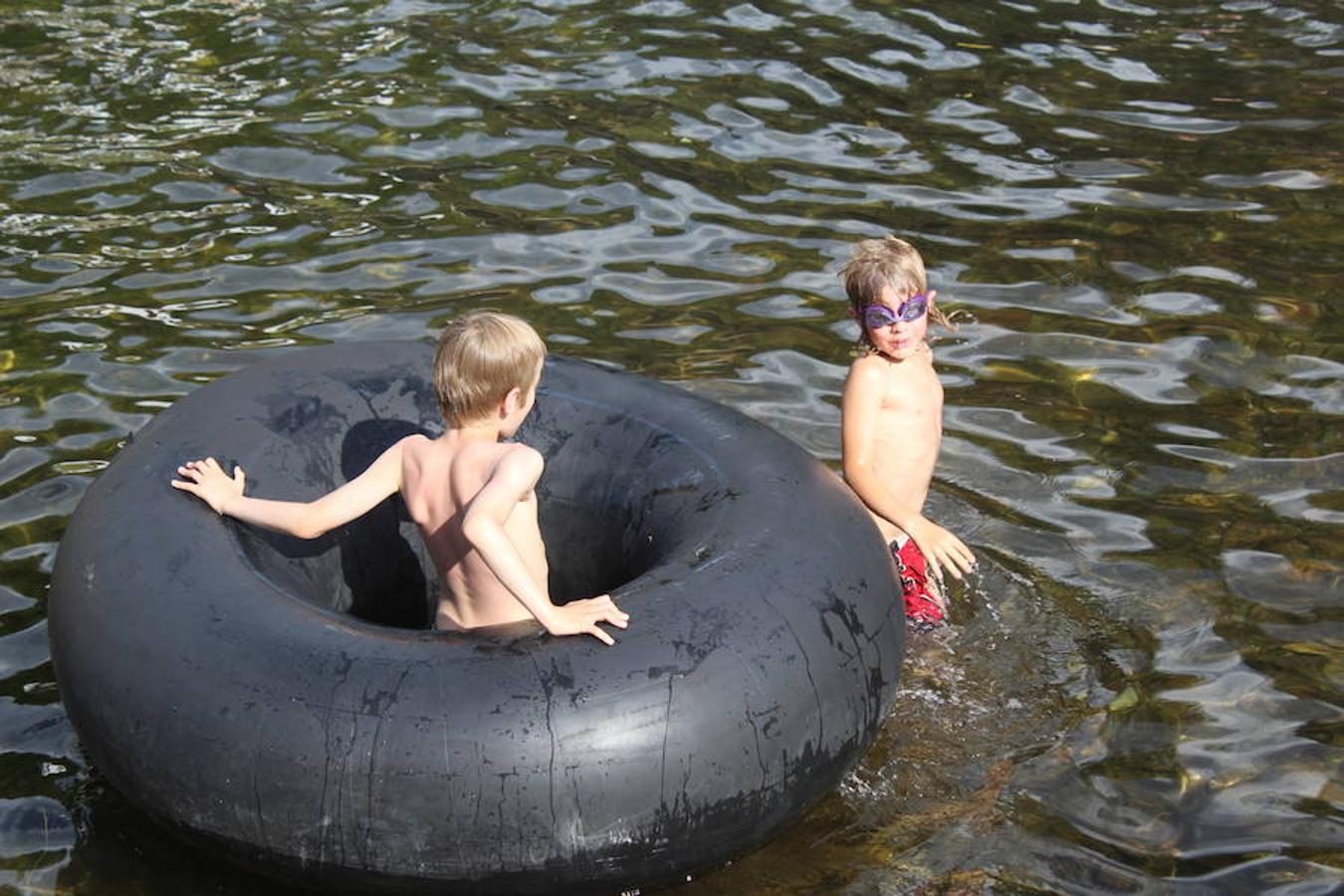 Molinaseca, la playa sin arena