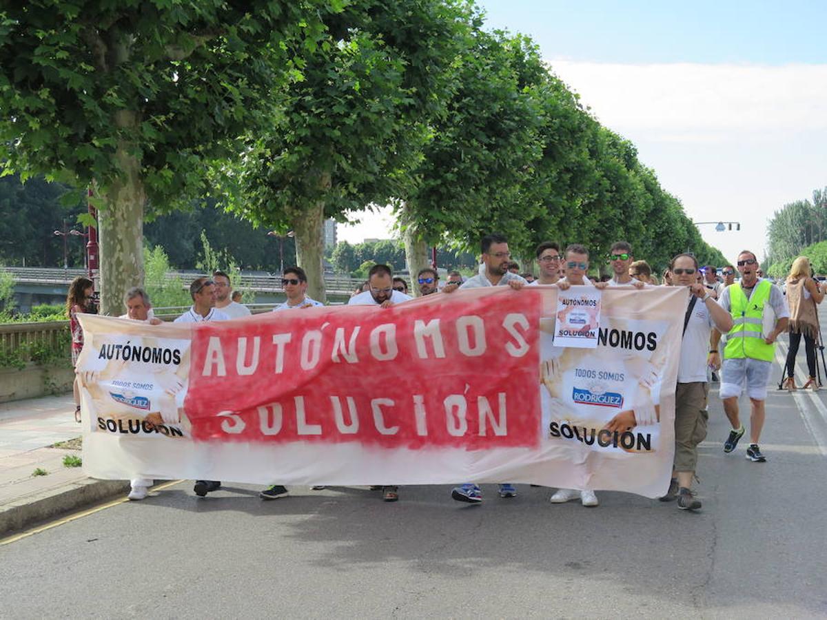 Los autónomos de Embutidos Rodríguez salen a la calle