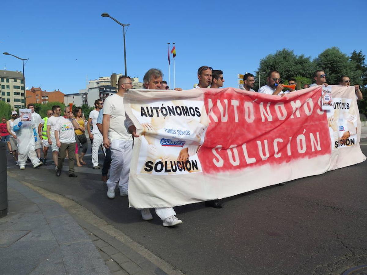 Los autónomos de Embutidos Rodríguez salen a la calle