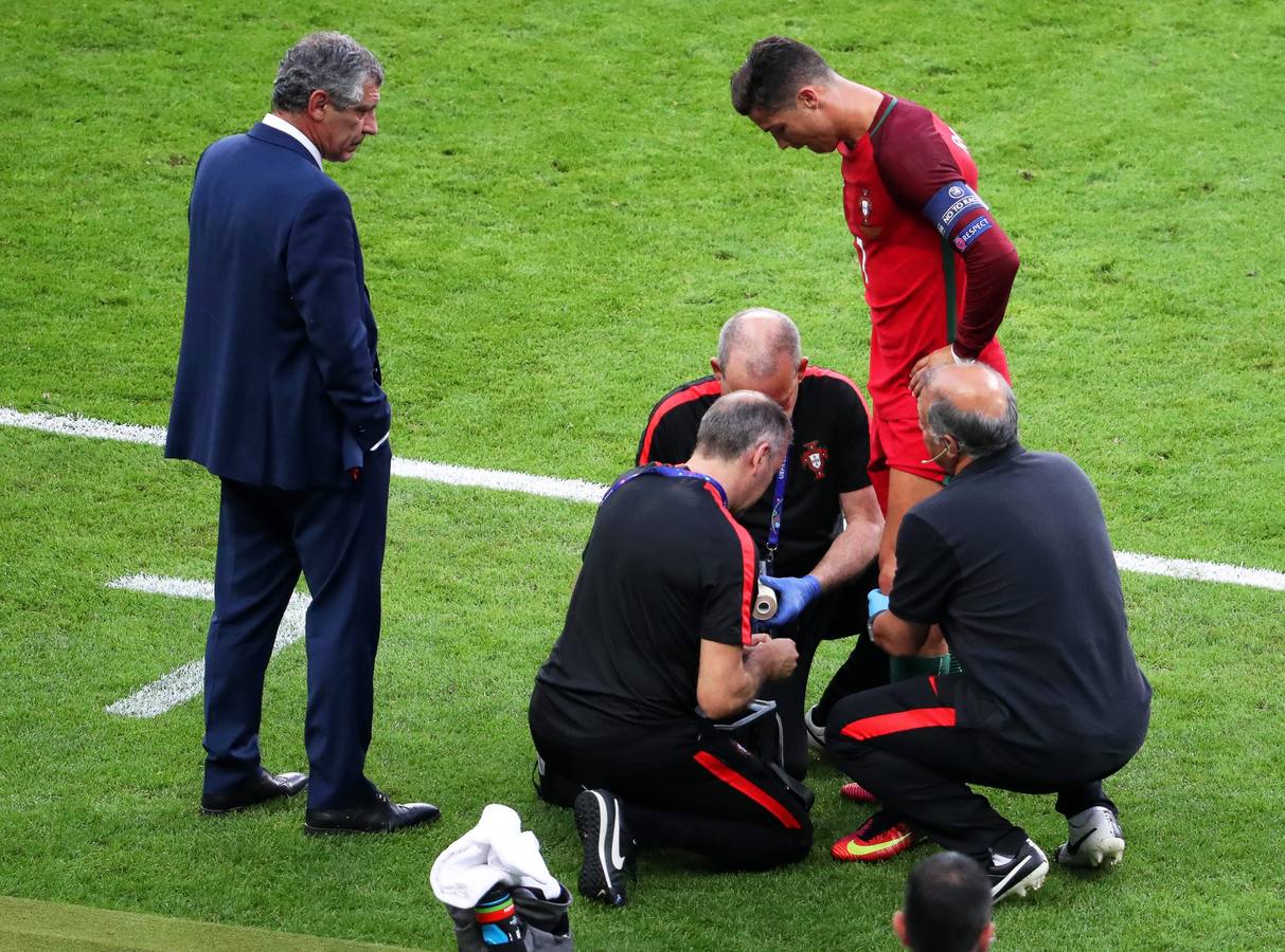 Cristiano, lesionado