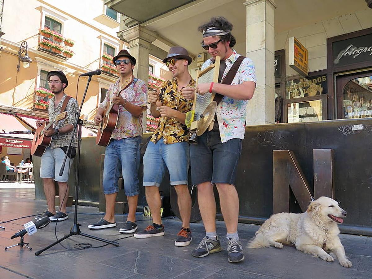 Los Blues Lee &#039;hacen el gamberro&#039; en León