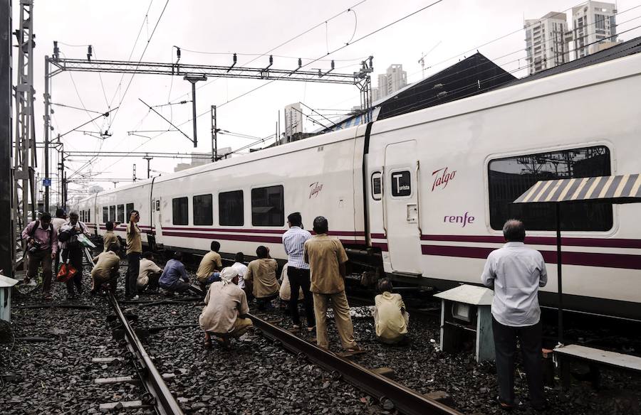 De Bombay a Nueva Delhi en Talgo