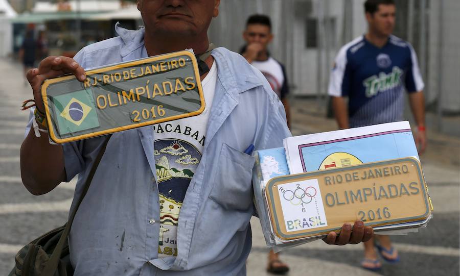 Río celebra la llegada de los Juegos