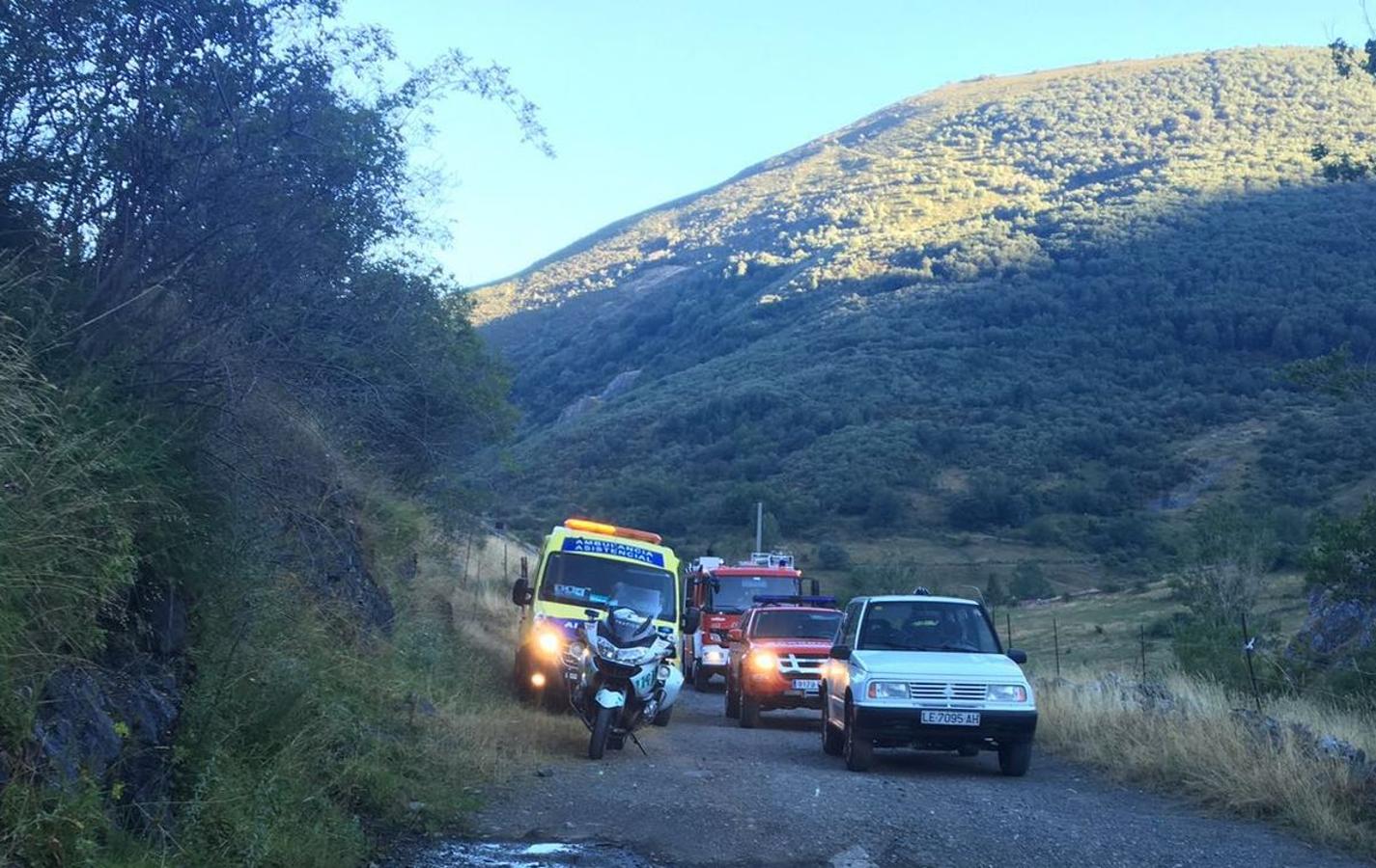 Accidente en Piedrafita
