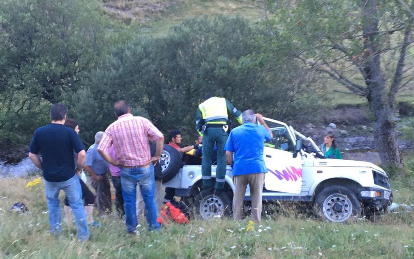 Accidente en Piedrafita